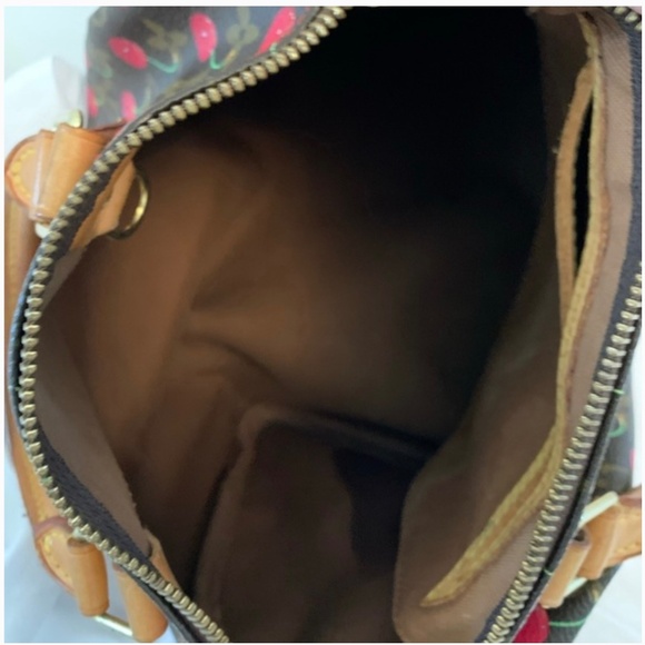 LOUIS VUITTON TAKASHI MURAKAMIS MONOGRAM CERISES SPEEDY 25 - Picture 11 of 14